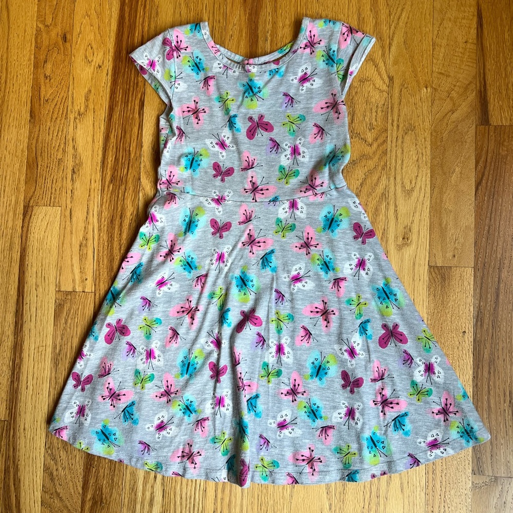 Girls Size 6 Jumping Beans Butterfly Dress